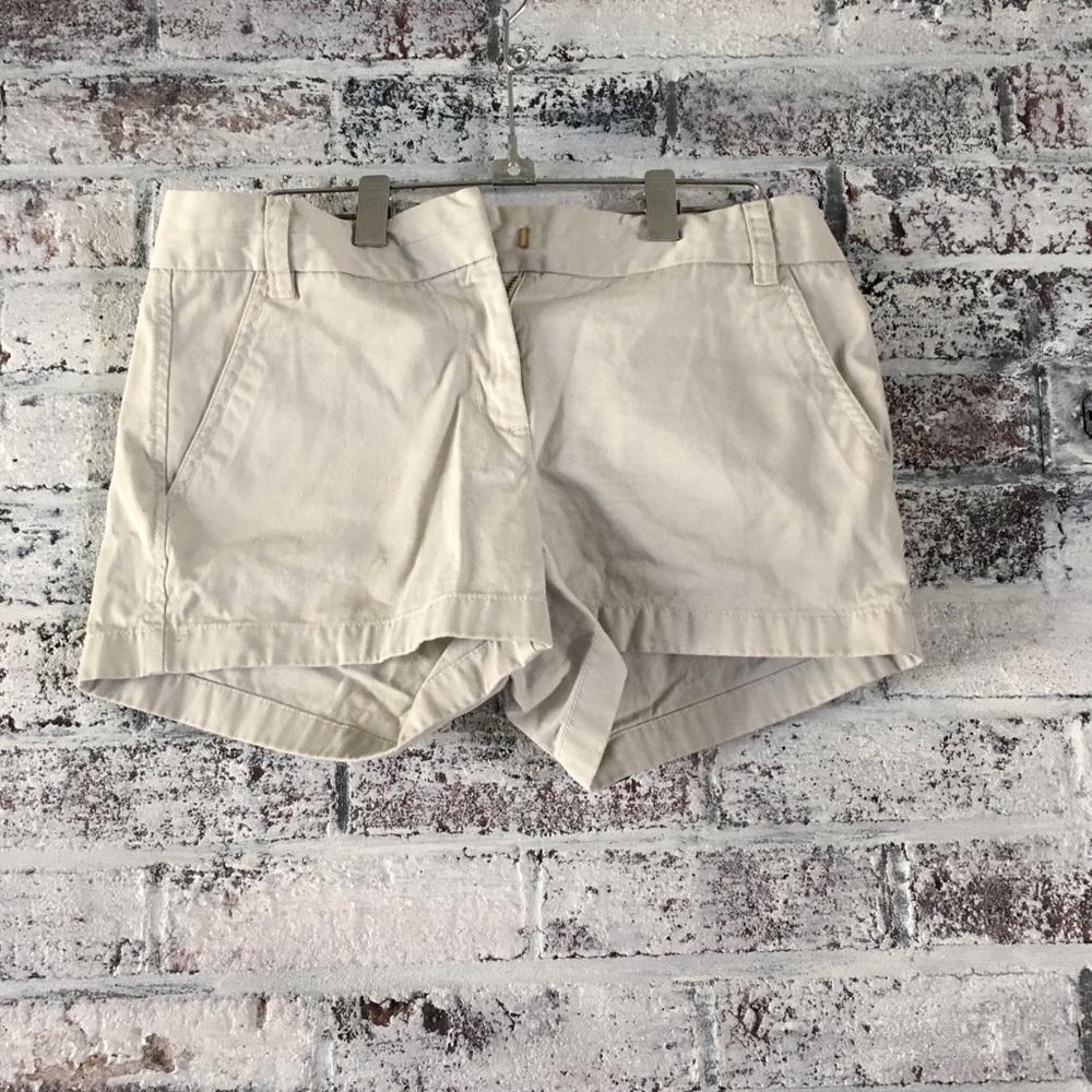 J crew 10” long khaki chino